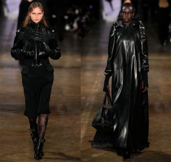 Кожаные платья, юбки, шорты и верхняя одежда 2025-2026