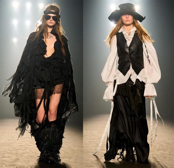 Модная женская одежда 2025-2026 от Ann Demeulemeester