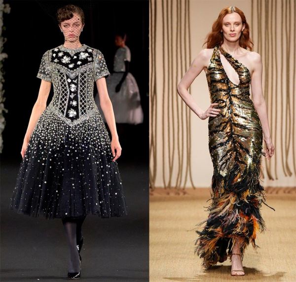 Самые красивые платья из модных коллекций 2025 года