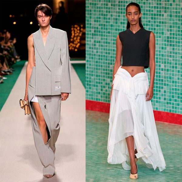 Асимметрия в одежде: модная тенденция сезона