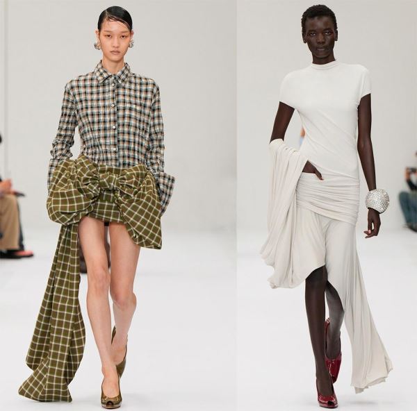 Асимметрия в одежде: модная тенденция сезона