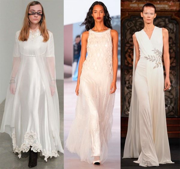 Модные белые платья: элегантные и нарядные модели