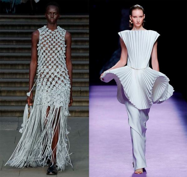 Модные белые платья: элегантные и нарядные модели