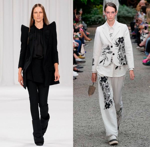 Модные брючные костюмы для женщин: коллекции 2025 года