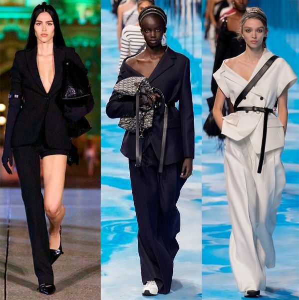 Модные брючные костюмы для женщин: коллекции 2025 года