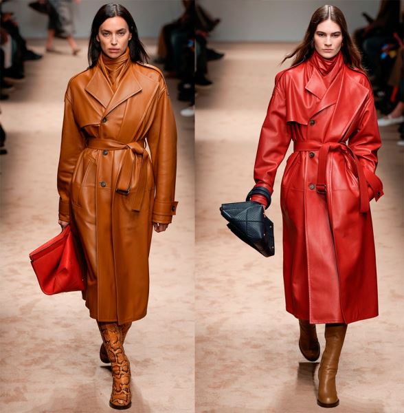 Кожаные платья, юбки, шорты и верхняя одежда 2025-2026